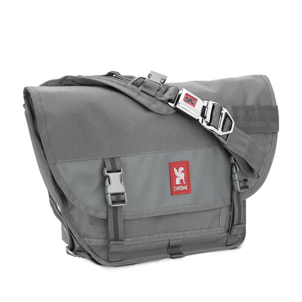 Chrome Mini Metro Messenger Bag - Smoke