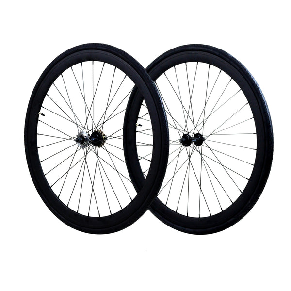 White fixie online rims