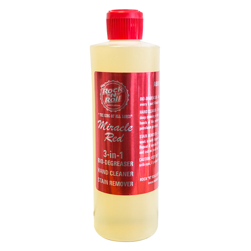 Rock-N-Roll Miracle Red Bio Degreaser Spray Bottle – City Grounds